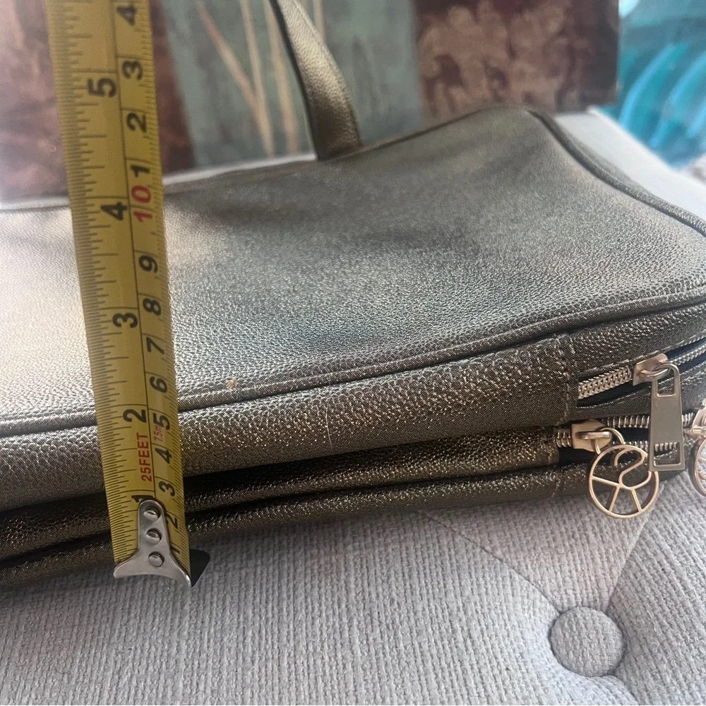 Sonia Kashuk Gold/Bronze Cosmetic Bags!NWOT!